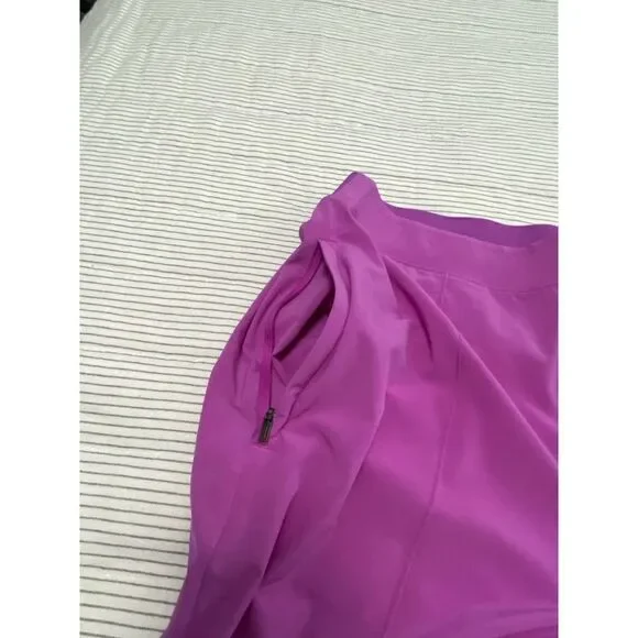 NWOT Athleta Brooklyn Heights Jazzy Purple Pants Size 8